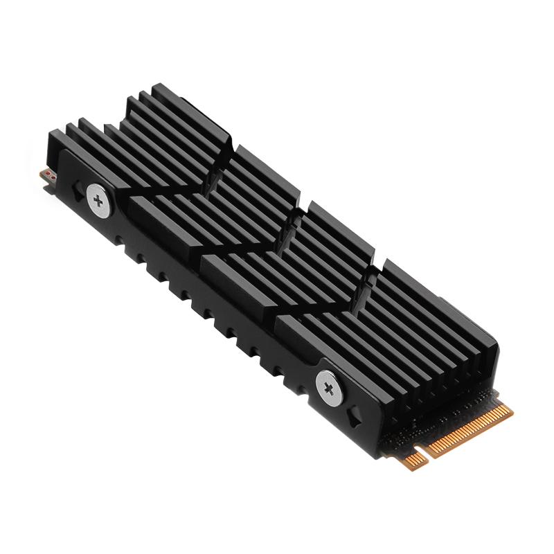 M.2 2280 SSD Heatsink Hollow Heat Cooler Radiator NVME NGFF Aluminum Alloy with Thermal Silicone Pad for PS5 Game Console