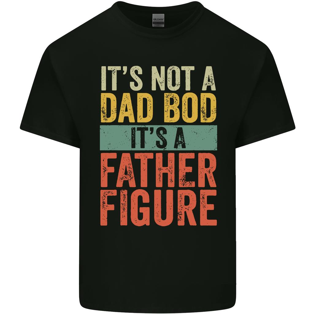 Fathers Day Dad Bod Its a Father Figure Unisexs Light Cotton TShirt