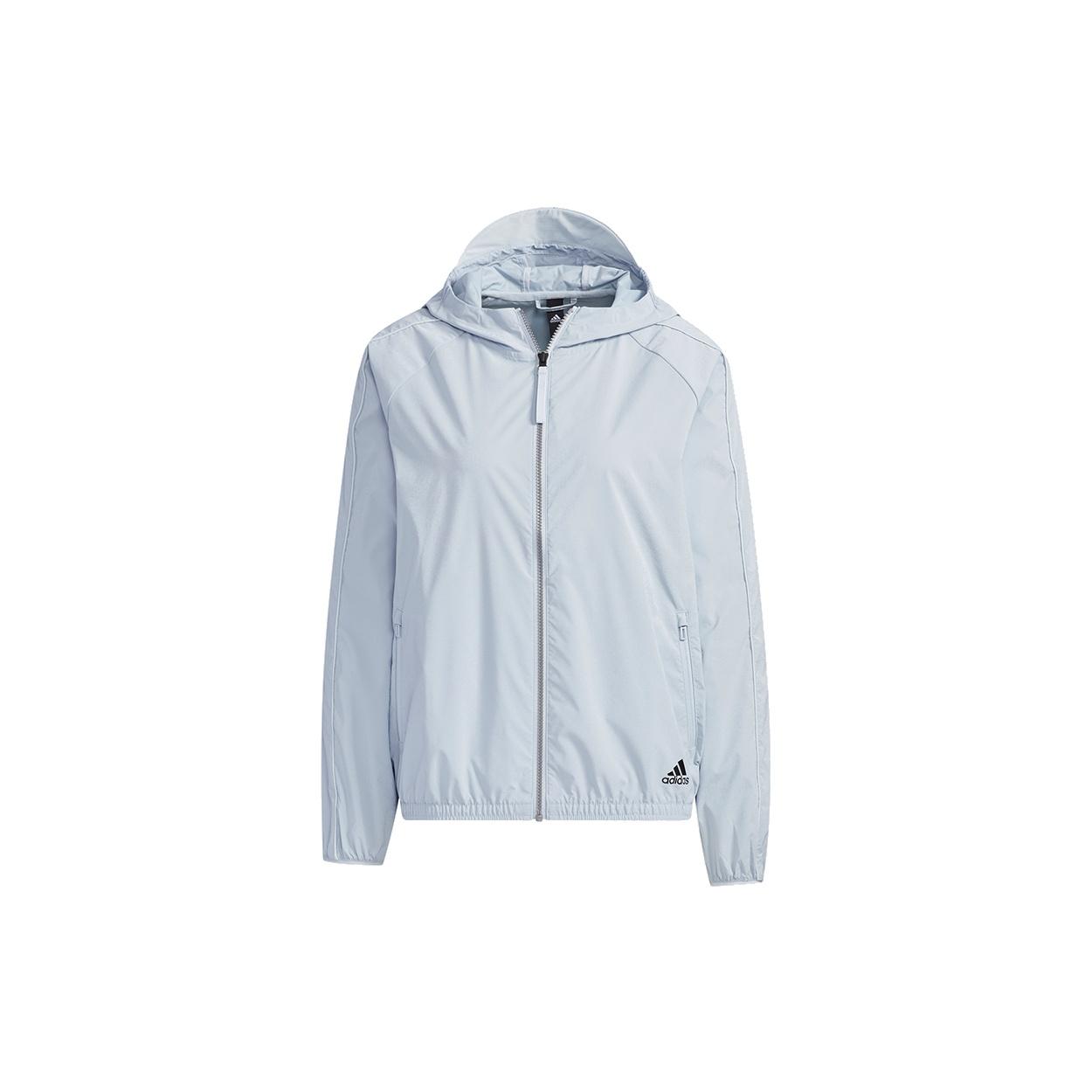 (WMNS) adidas Str Wb Film Casual Sports Hooded Jacket Light Blue Women s GP0669 S