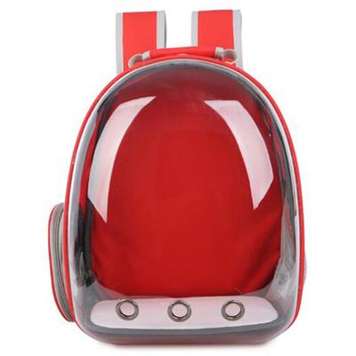 Cat Carrier Bag Breathable Transparent Puppy Backpack Box Cage Small Pet Travel Carrier Handbag Space Capsule