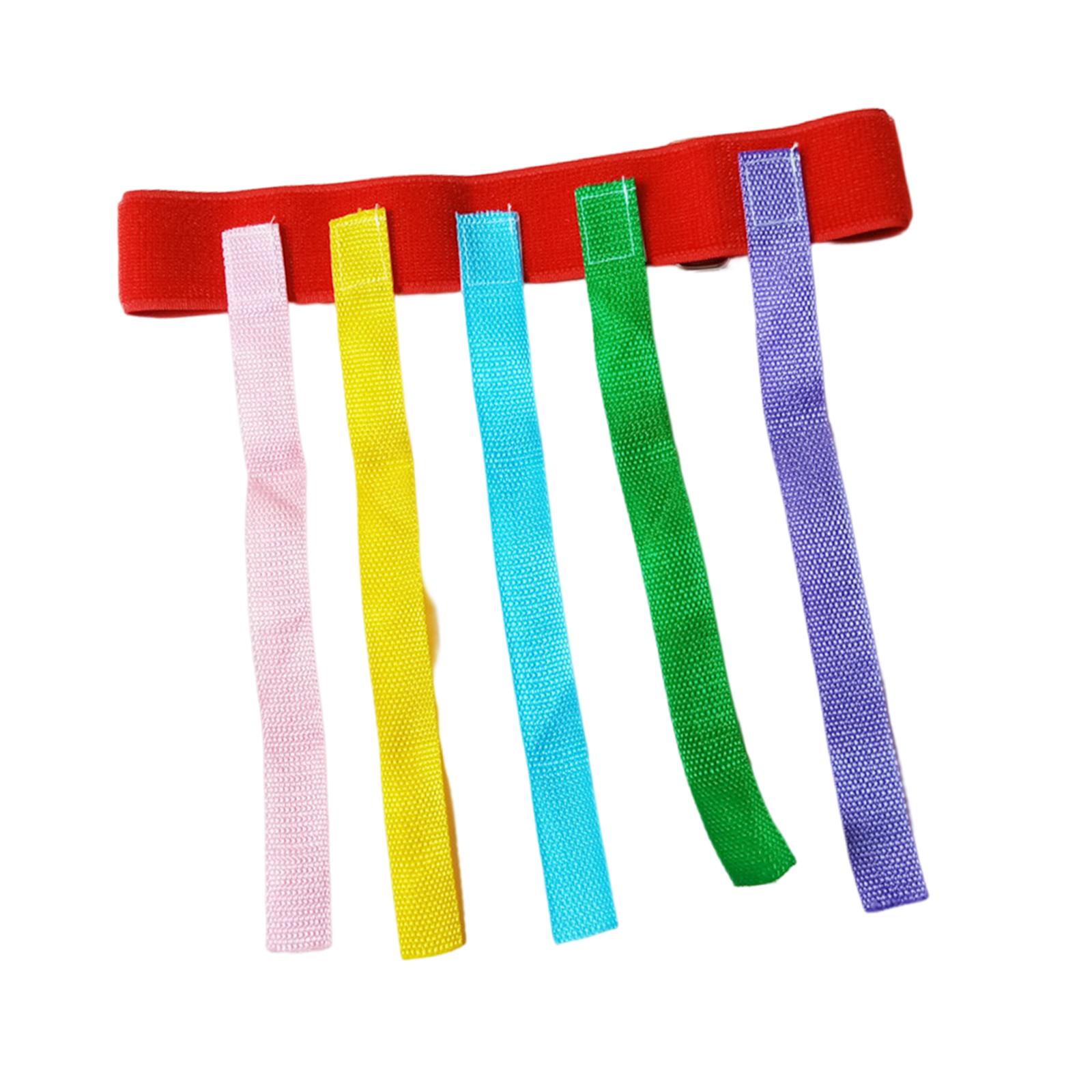 Pull Tail Game, Kids Chasing Game, Carnival Games, Activities Sports Game Grasping The Tail for Kids, Adults, Picnic, Birthday красный