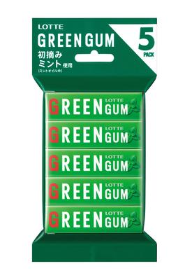Lotte Green Gum 5 palitos 9 peças (x 5)