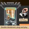 Floor Drain Deodorant Anti-clogging Anti Cockroach Hair Stopper Anti-odor Anti-water Return Bathroom Toilet Sewer Drain Core Home Supply