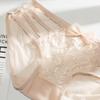 Ladies Spring and Summer Lace Bow Hollow Thin Belt Breathable Cotton Crotch Low Waist Triangle Briefs
