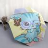 1pc Swipe Up! Auto-Folding Umbrella with Cute Cat Design - Perfect for Fans, Travelers, and Everyday Use!Q024
