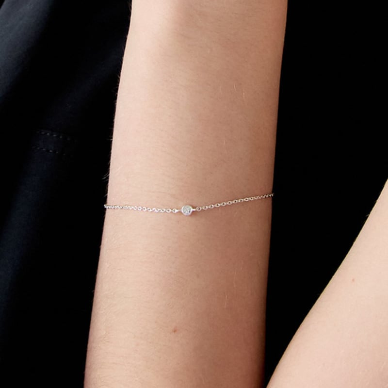 

aphrose logo pure frame pendant bracelet L(17cm)