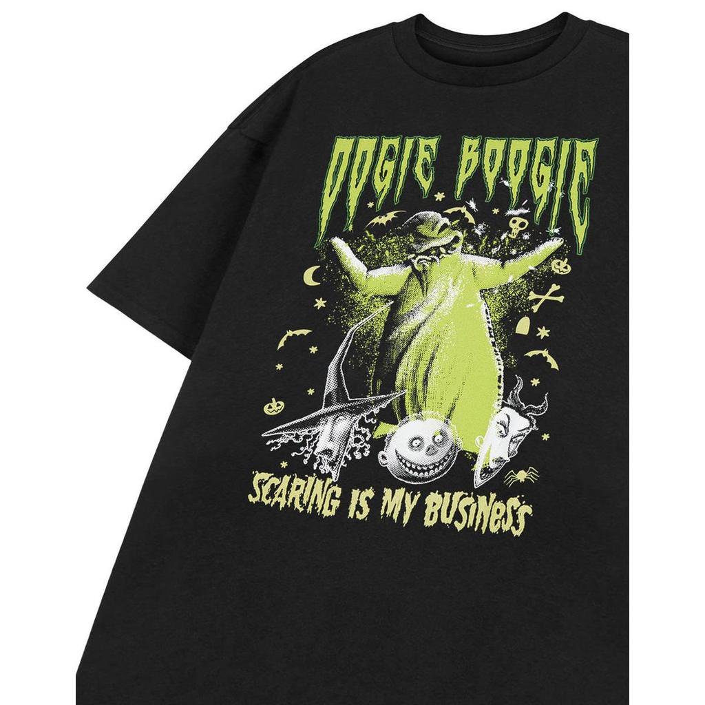 Nightmare Before Christmas Unisex Adult Oogie Boogie Short-Sleeved T-Shirt