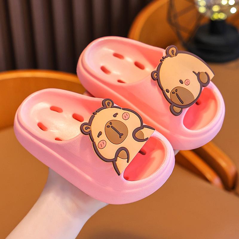 Kapibara Children's Summer Sandals for Boys and Girls, New Leak-Proof, Non-Slip, Breathable Kids' Sandals