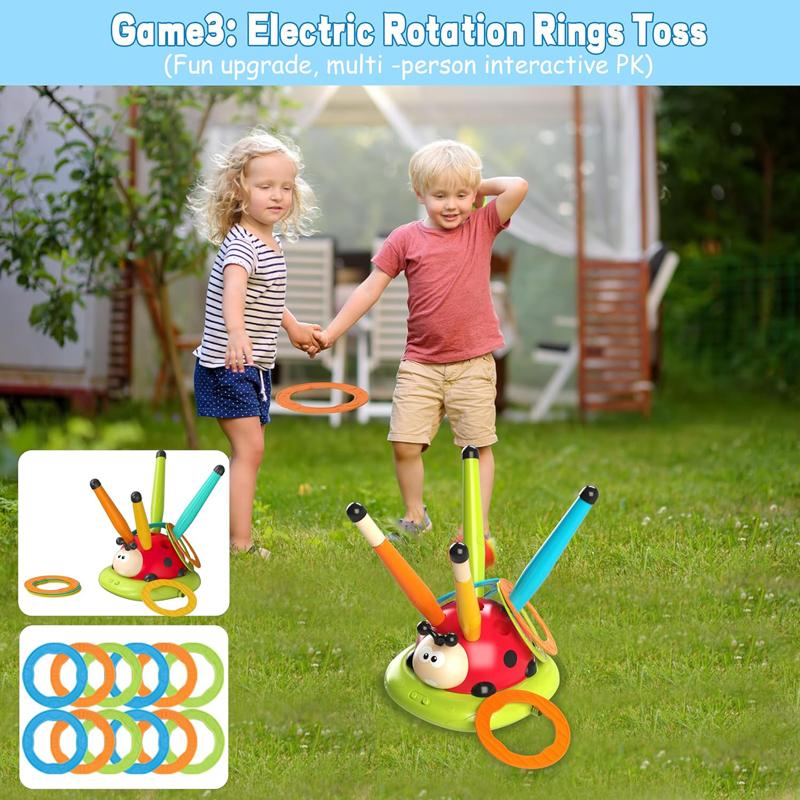 4 Stijlen Lieveheersbeestje Multifunctionele Oefenmachine Ferrule Spring Raketlancer Speelgoed Sport Entertainment Spel Buiten Educatief