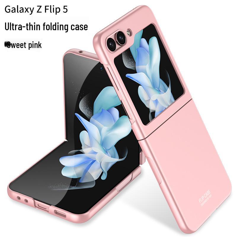 Ultra-thin Frosted Solid Color Phone Case for Samsung Z Flip 5