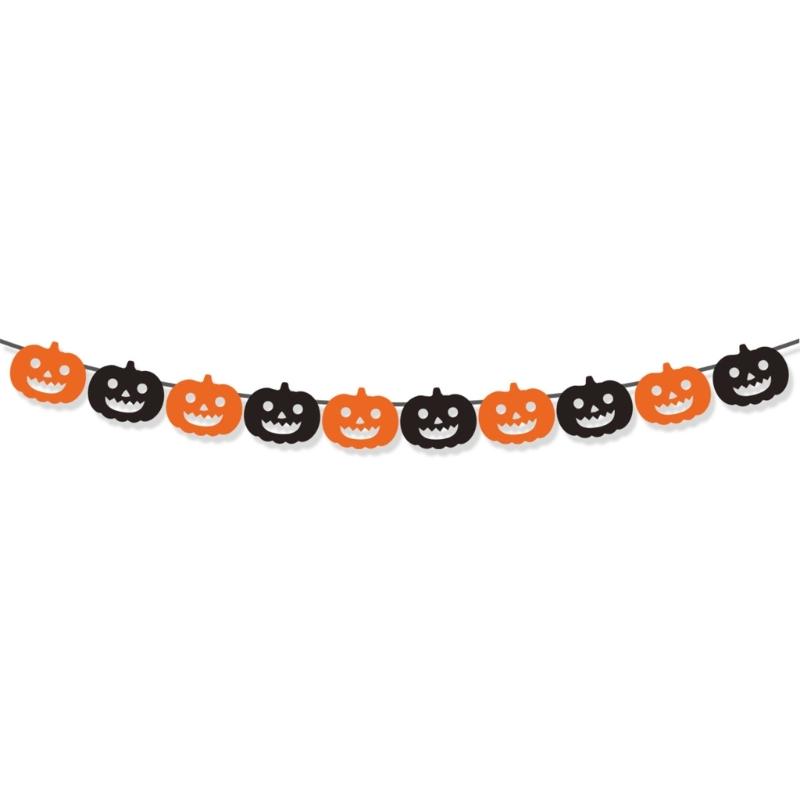 

Halloween Banners,Happy Halloween Banners with Pumpkins Signs,Halloween Party Decorations Hanging Party Supplies Gift