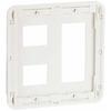 Panasonic Cosmo Series Wide 21 Outlet Plate for 5 White WTF7005W