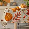 Autumn Harvest Rectangle Tablecloth for Table Decor Kitchen Dining Waterproof Reusable Table Cloth for Tables Indoor Outdoor