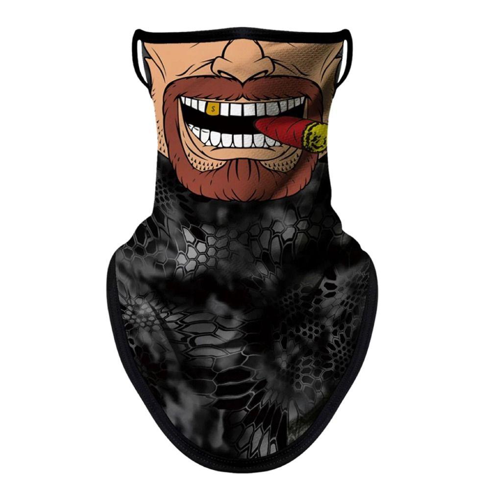 Anti-UV Sunscreen Face Mask Thin Sleeves Face Shield Fashion Cycling Face Cover Mask