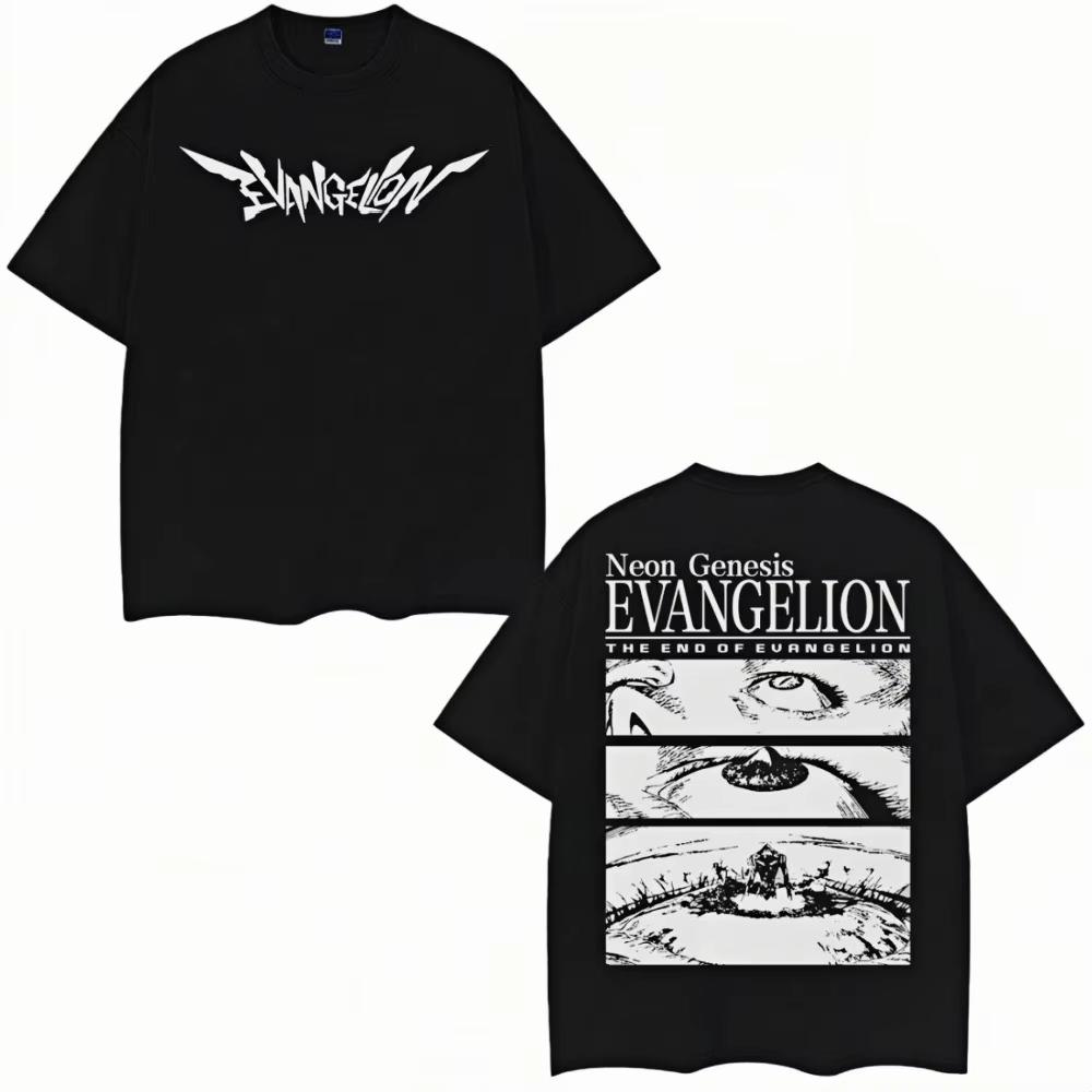 

Neon Genesis Evangelion EVA Human Instrumentality Project Bold Graphic TShirt Unisex Harajuku Y2K Oversized Trendy Fan Clothing XL