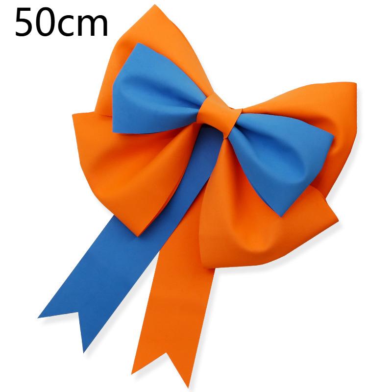 New 30/50/75cm Christmas Giant Bow Large Multi-scene Bow Knot Kit Handmade Festivity Decor Christmas DIY Decor