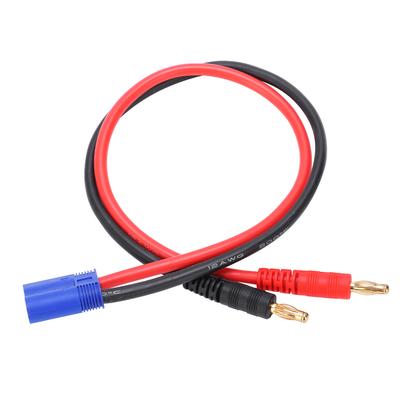 4.0mm Banana Head To EC5 Plug 12AWG Silicone Wire 36.3cm for B6 Lipo Battery Charger