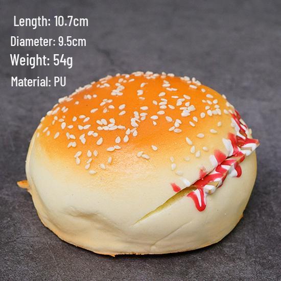 Fried Chicken and Snacks Fake Food Model: KFC-Style Props Set with Hamburger, French Fries, and Orleans Chicken Leg