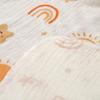 Elinfant Crepe Cloth Muslin Swaddle Blankets 100% Cotton Newborn Swaddle Wrap Soft Cozy Bath Towel Swaddle Blankets