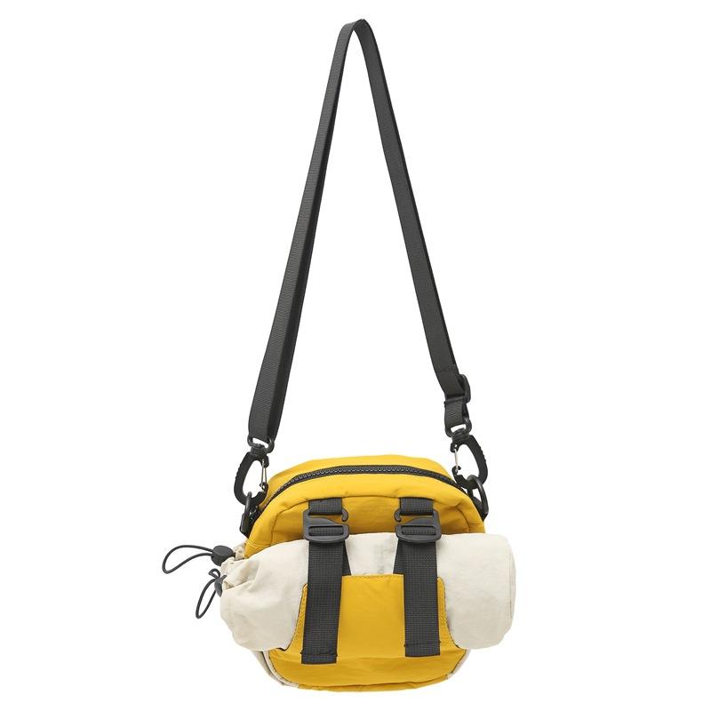

New kettle bag nylon multi-functional travel leisure water bottle shoulder bag small messenger bag shopping жовтий