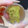 New Foot Gold 999 Mobile Sticker: 2mg Gold for Wealth, Happiness, Peace & Joy