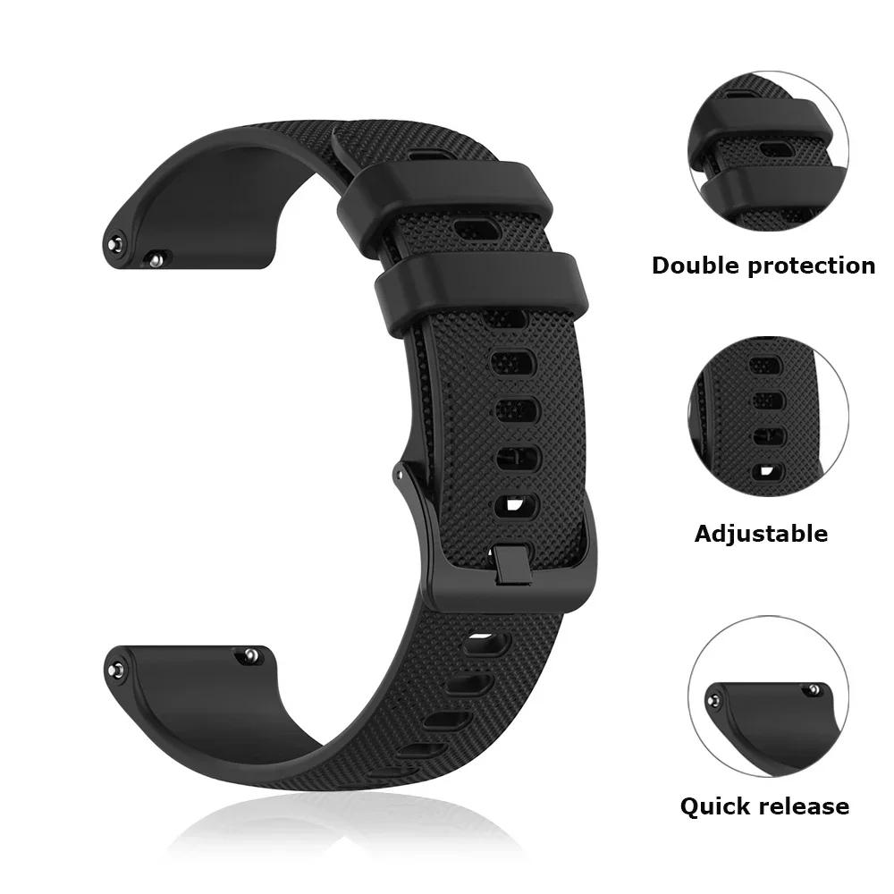 Silicone Strap For Amazfit GTR 4 3 pro/GTR 4 3 2/GTR 47mm Band GTS 4 2 mini/Bip 6/BALANCE Bracelet Correa 20mm 22mm Accessories
