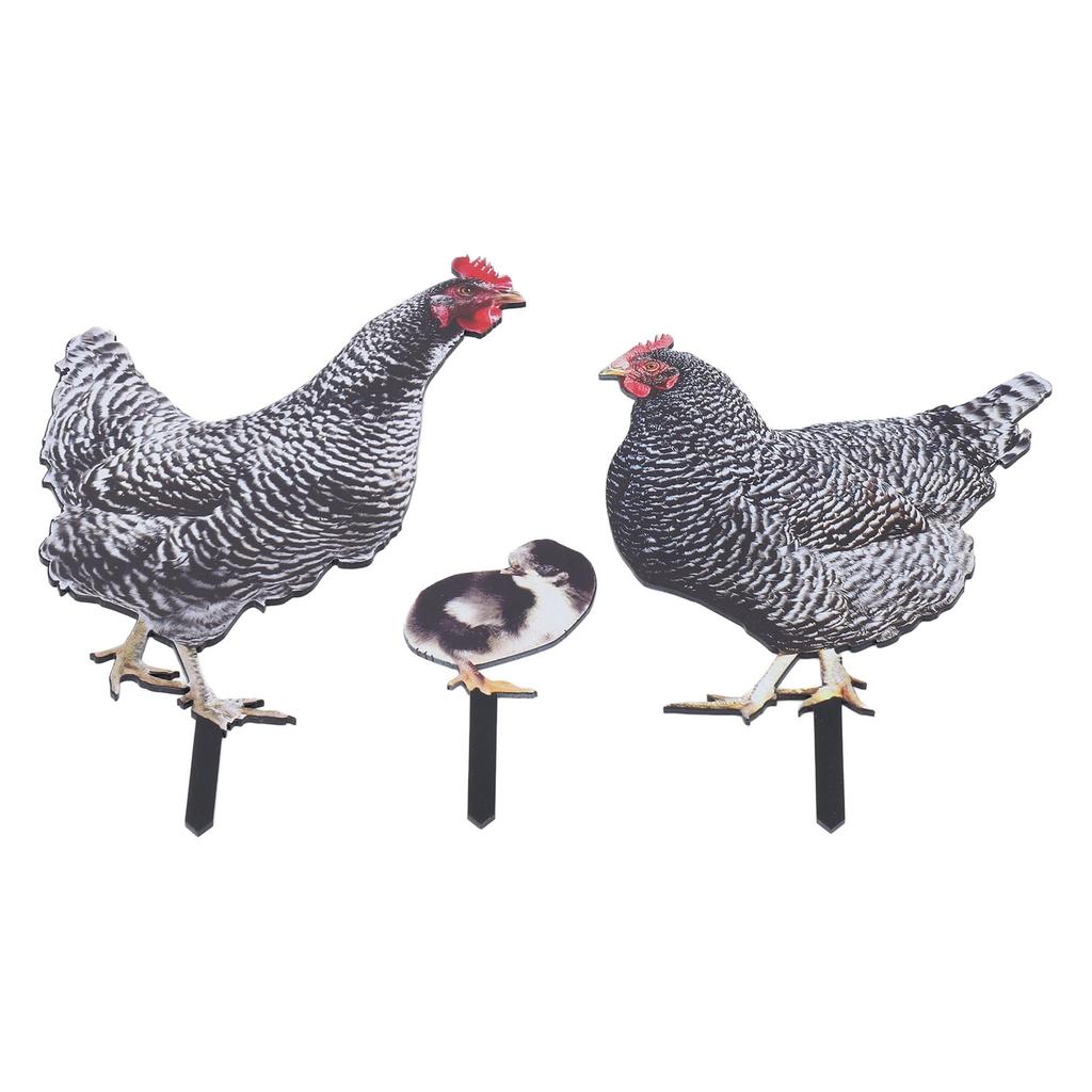 Kohout Zahrada Kůl Dekorace Akryl Realistický Odolný proti povětrnostním vlivům Kuře Zahrada Socha Socha