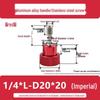 Imperial Stainless Steel Camera Mount Locking Bolt with Aluminum Alloy Handle