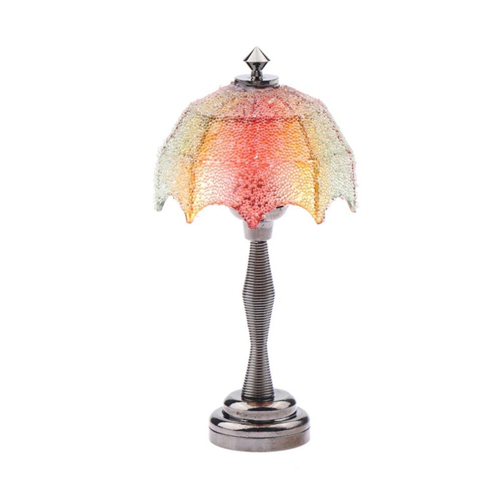 1/12 Scale Dollhouse Table Lamp Battery Operated LED Wall Sconces  Micro Landscape