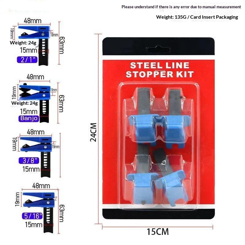 4Pcs Automotive Brake Fluid Lines Plugs Tool To Prevent Oil Spills Leak Proof Stoppers Car Brake Lines Plug