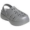 Adidas Adilette Platform Comfortable Soft Clogs Women Footwear Silver JQ9879