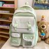 Children's Schoolbags Elementary School Girls Junior High School Students High Looking Multi Layer Backpack