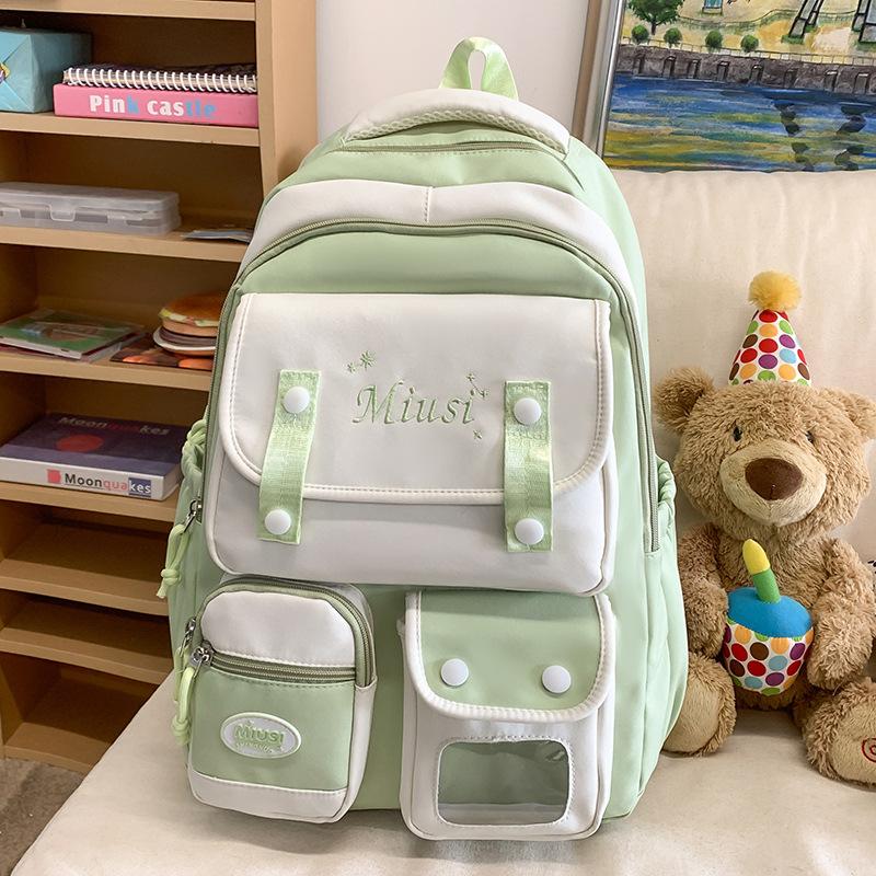 Children's Schoolbags Elementary School Girls Junior High School Students High Looking Multi Layer Backpack