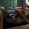 New Arrive!Dark Wolf Head Personality Trendy Cool Carpet Living Room Bedroom Entrance Door Mat Sofa Home Decor Carpet Picnic Rug