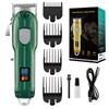High-Power Men's Full Metal Electric Hair Clipper & Trimmer - Ideal for Home & Barber Use, Also for Pet Grooming