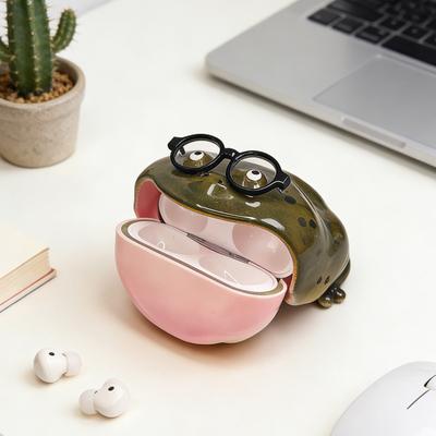 Ugly Frog Earbud Case for AirPods 1/2/3/4/Pro 1/2/3 Bluetooth-compatible Wireless Earphone Charging Case Cover Headphone Protective Shell