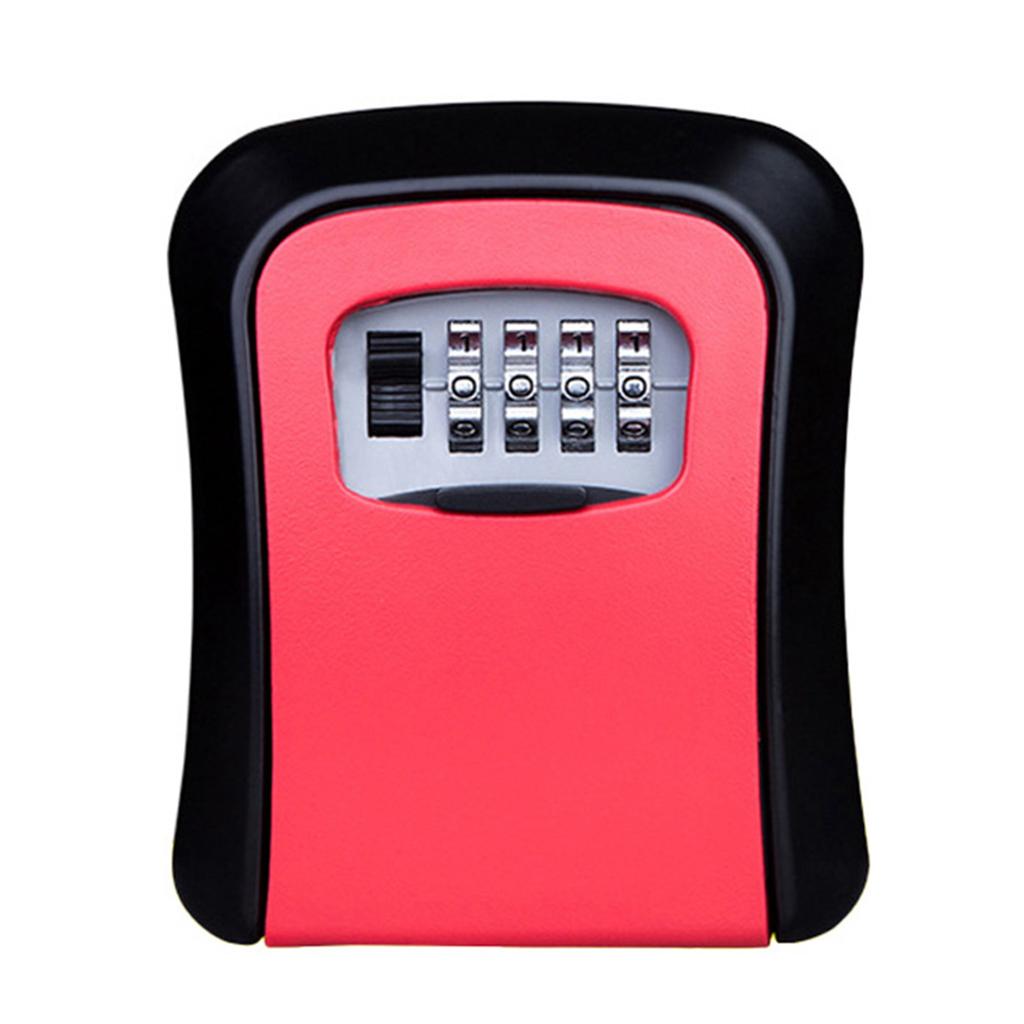 Metal Key Storage Box With Password Lock For Home Office Use