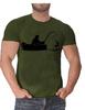 FISHING FISHERMAN T-shirt BIG CRAP ANGLING CLOTHING CAMO Dad GIFT FATHER TEE