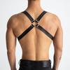 Heren Leren Bretels Riem Lichaam Bondage Riemen Mode Verstelbare Bretels Bretel Met Punk Harnas Riemen Exotisch Accessoire