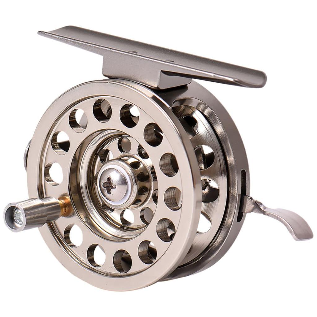 ARTSEWPLY Lightweight and Compact Aluminum Fly Fishing Reel for Saltwater Fishing