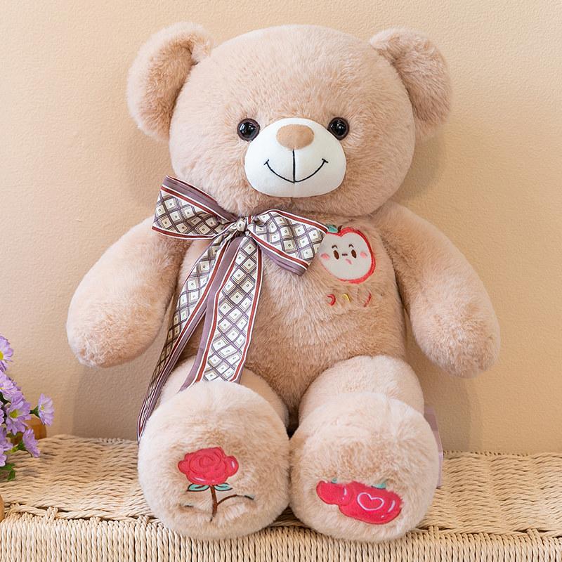 Nuovo 5575Cm Scarf Carino Cartone Animato Orsacchiotto Peluche Bambola Taglia Extra Larga Animale Kawaii Peluche Morbido Soffice Cuscino da Abbraccio Giocattolo Regalo