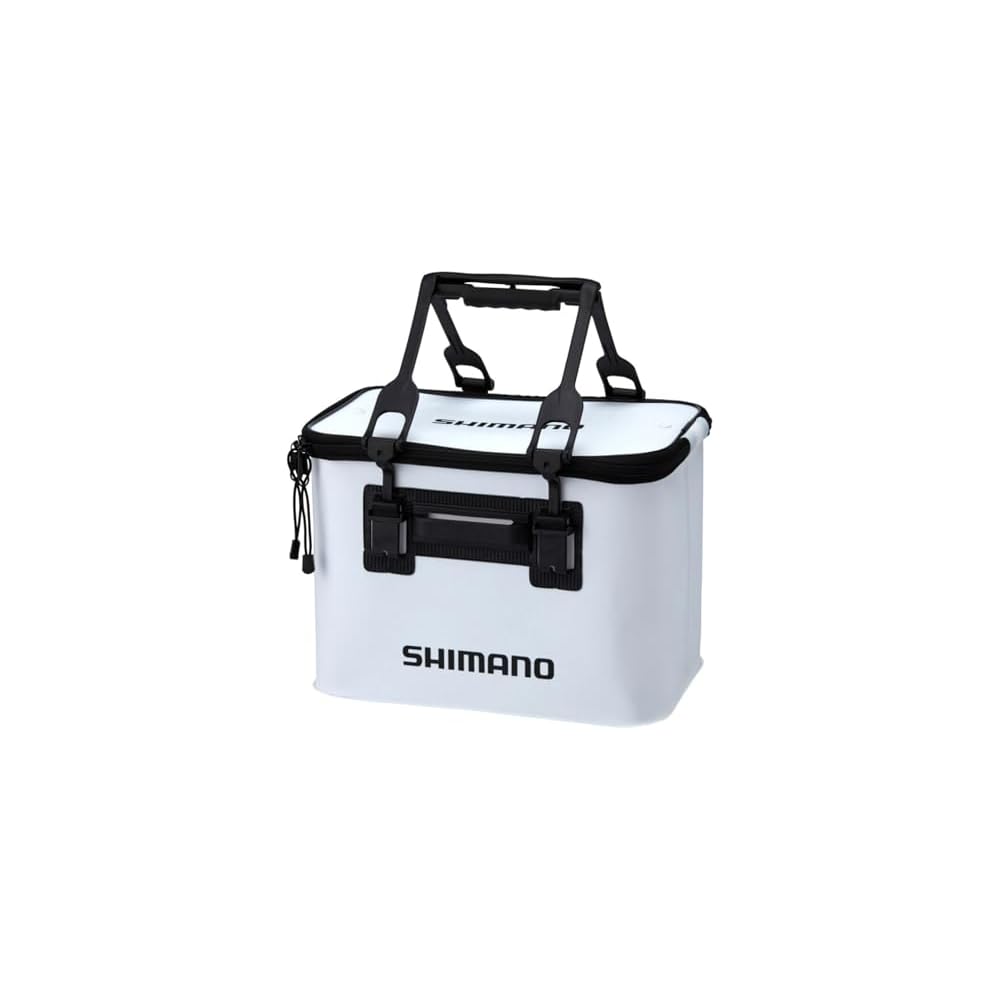 Shimano Bakkann EV BK-016Q Real White 40cm Fishing Tackle Box Storage Container