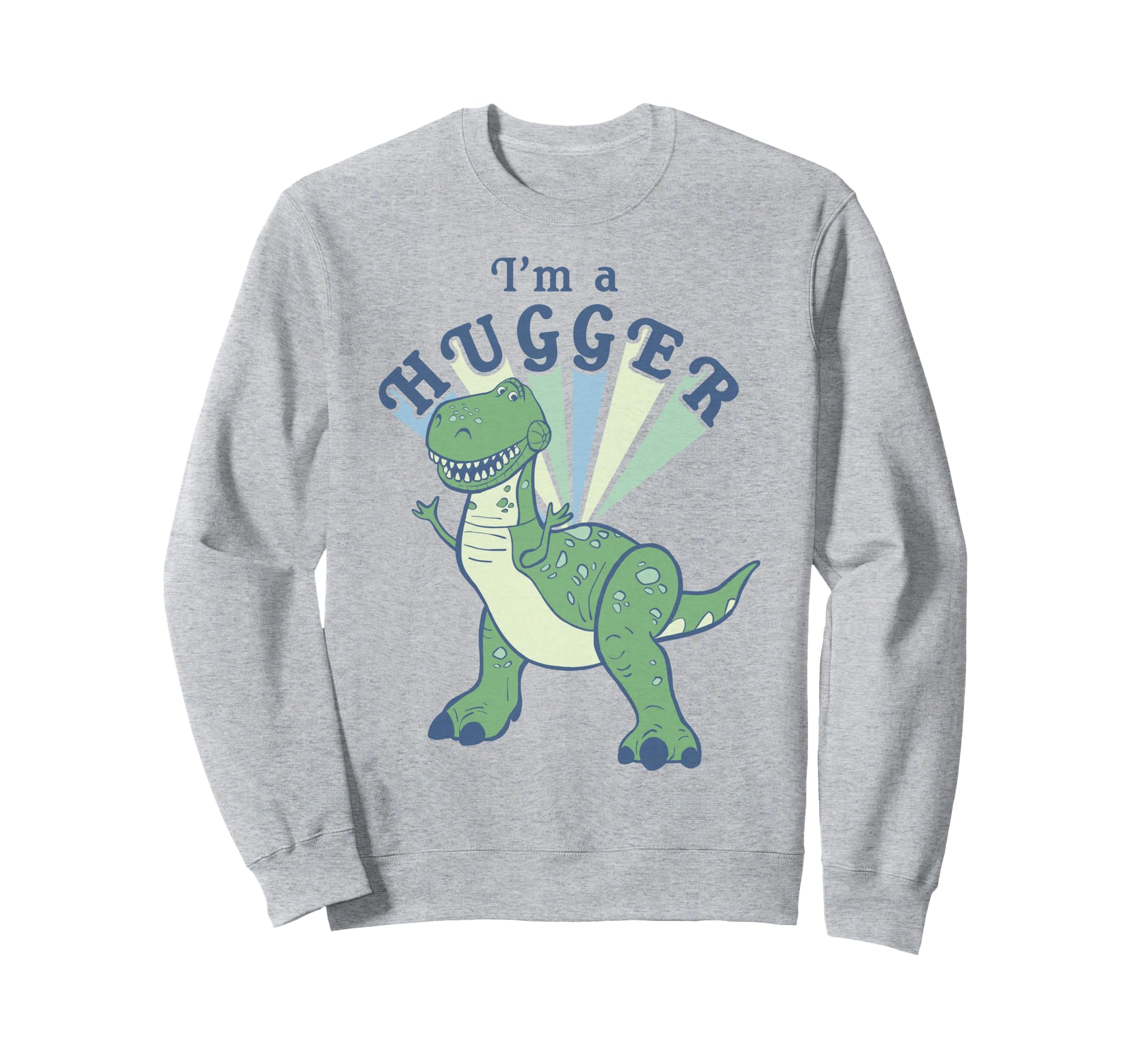 

Disney Pixar Toy Story 4 Rex I m A Hugger Portrait Sweatshirt