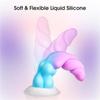 Anal Plug Silicone Big Dildo Suitable for Women Soft Skin Feeling Huge Dildo with Suction Cup Big Butt Plug Adult Sex Products