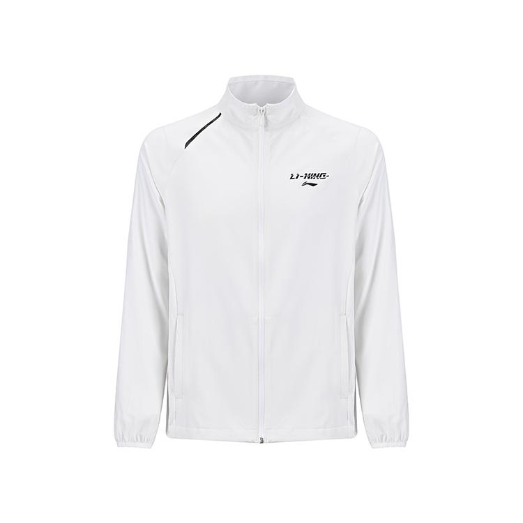 Li Ning Table Tennis Collection Trench Coat Unisex White AYYV029-3 2XL
