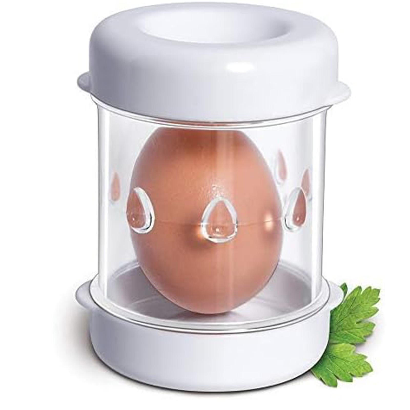 

The Negg Жовтий очищувач варених яєць білий