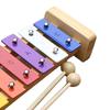 8 Notes Xylophone Kids Toy Educational Development Musical Percussion Instrument Aluminum Plate for