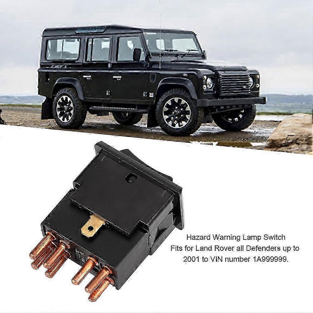 Hazard Warning Lamp Switch for Defender 90 110 YUF101490