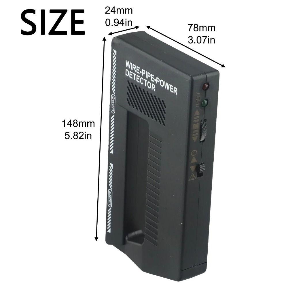 High Sensitivity Wall Detector Scanner WPP123 Metal Detector Wire Pipe Power Detector  Office