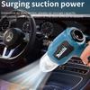Makita Power Tools 18V  Mini Car Vacuum Cleaner Multifunction Handheld  Rechargeable  Dust Collect Tool